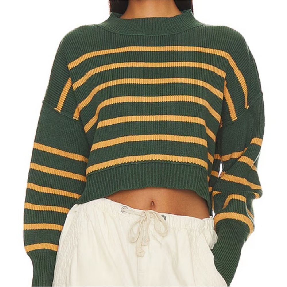 Free People Easy Street Cropped Tunic Sweater - Picture 3 of 3